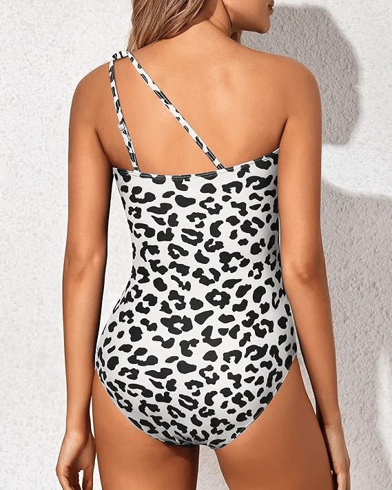 🔥One Shoulder One Piece Swimsuit for Women