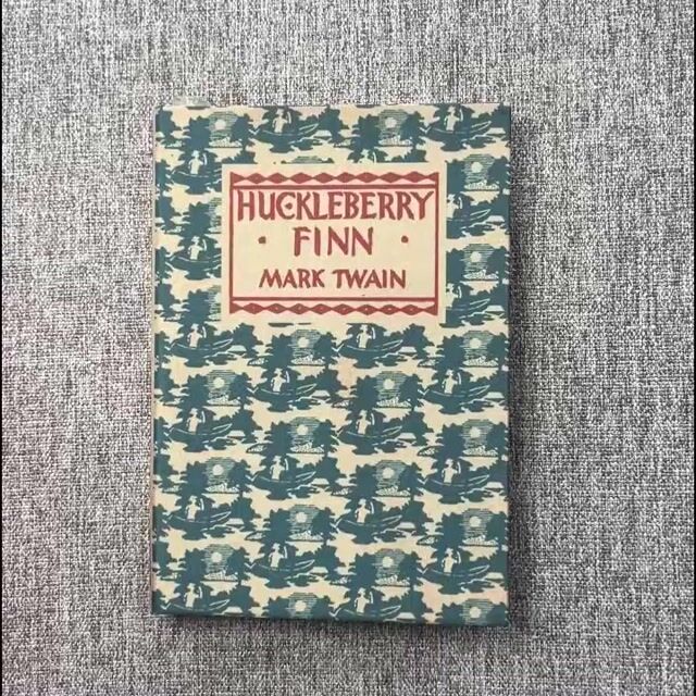 Huckleberry Finn by Mark Twain Book Wallet