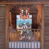 (US Local)DIY Diamond Painting Double Sided 3D Wind Chime Pendant  Hanging Kit