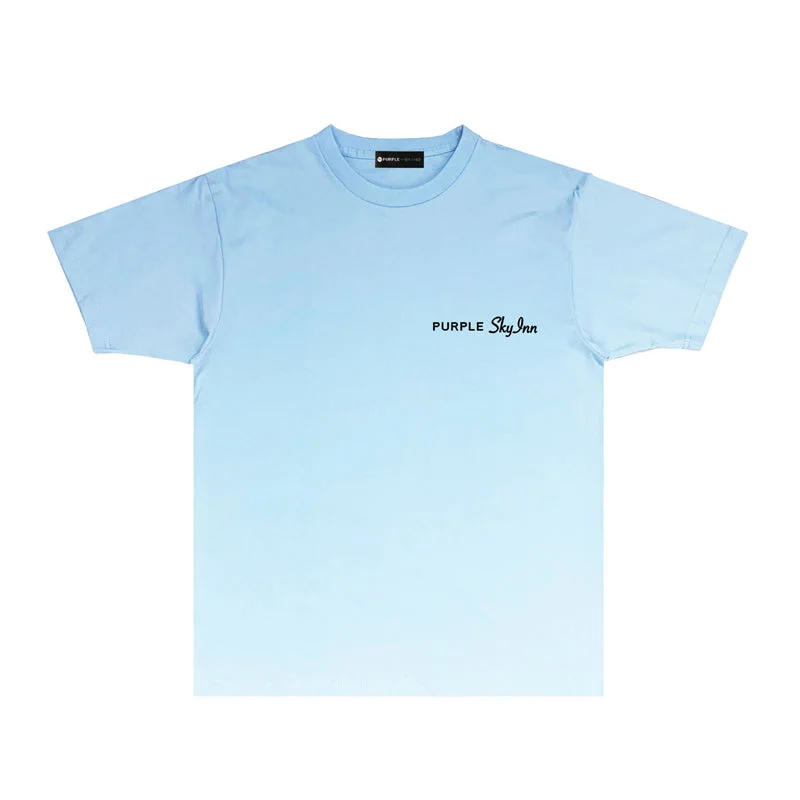 Purple 2023 new fashion T-shirt short sleeves