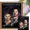 Supernatural-11CT Stamped Cross Stitch 40*50cm tapestrymarket