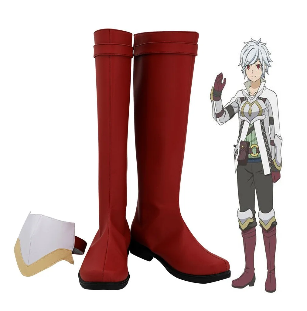 Is It Wrong To Try To Pick Up Girls In A Dungeon Bell Cranel Cosplay Shoes