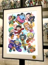Chibi Ver. Egghead Arc Characters Decorative Painting - ONE PIECE - Xingkong Studio