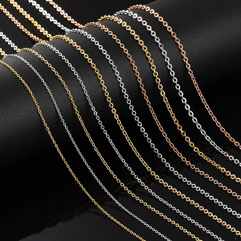 1 Piece 304 Stainless Steel Cable Chain Jewelry Accessories