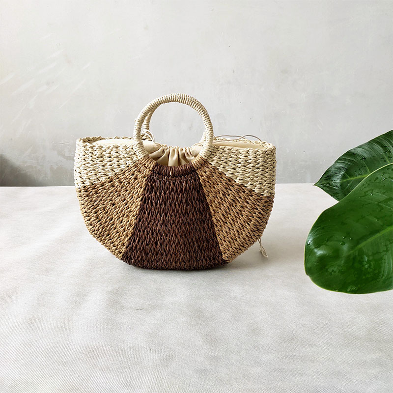 Summer Pastoral Style Woven Bag