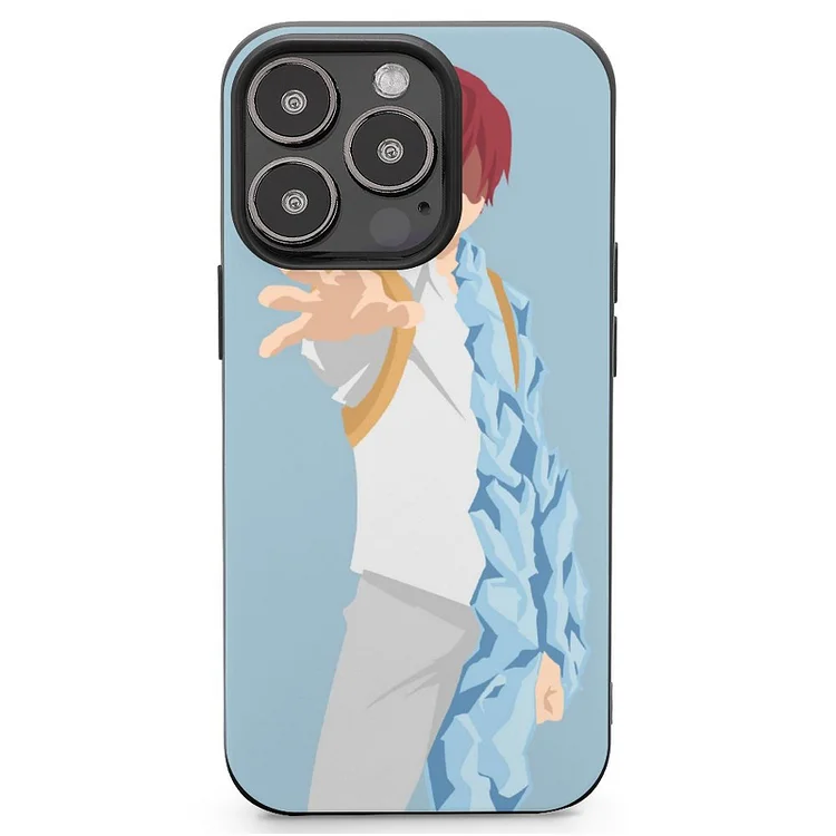 Shoto Todoroki Anime My Hero Academia Phone Case(56) Mobile Phone Shell IPhone 13 and iPhone14 Pro Max and IPhone 15 Plus Case - Heather Prints Shirts