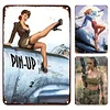 3pcs Girl - Vintage Metal Signs(8*12Inch/12*16Inch)-Pin-up-girls