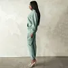 Sweatshirt And Track Pants Set For Women