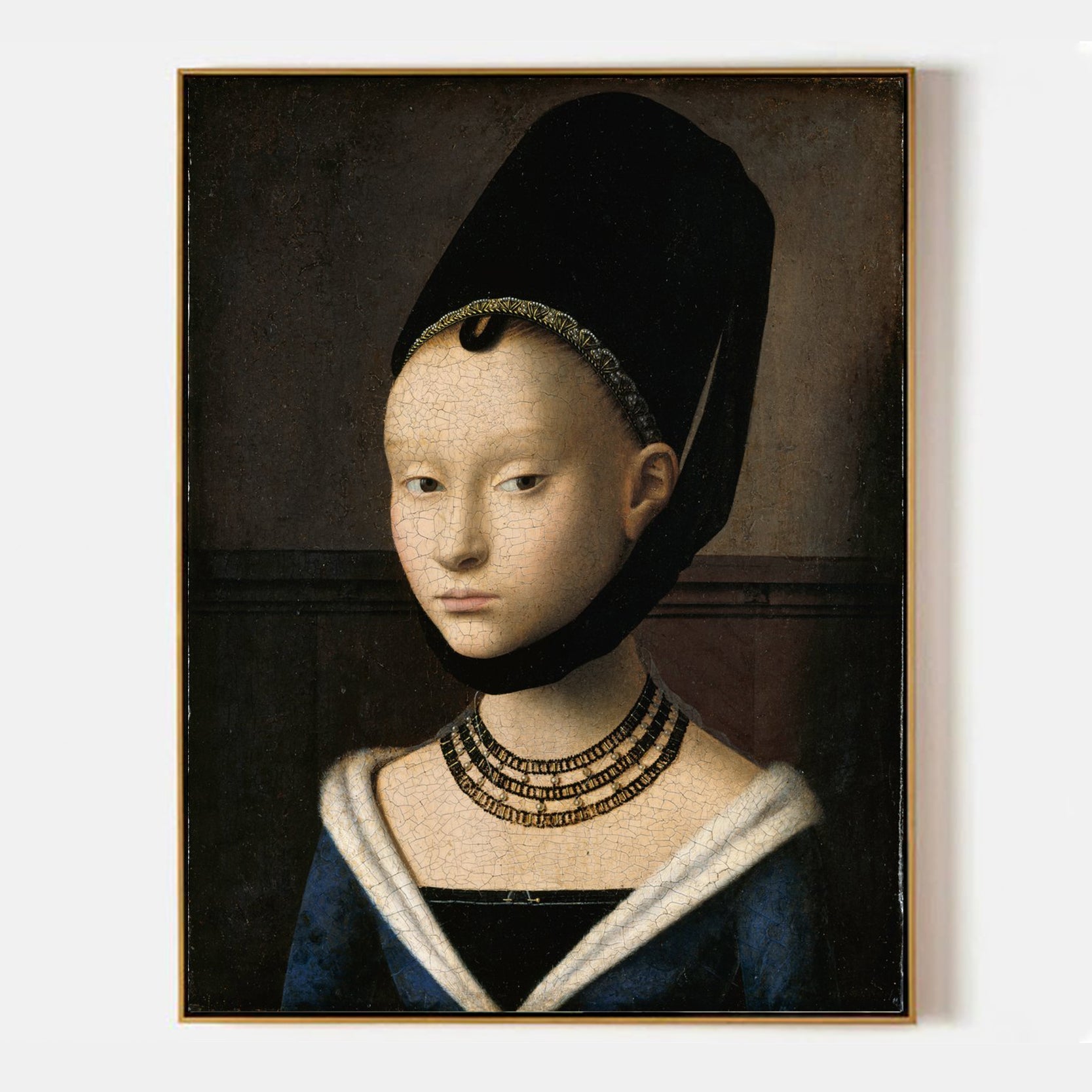Arabelart Portrait of a Young Woman by Petrus Christus - Famous Art Reproduction