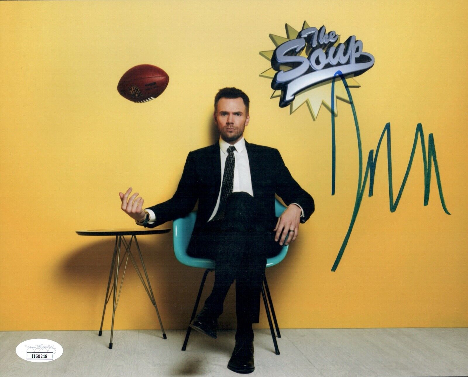 JOEL MCHALE Signed THE SOUP 8x10 Photo Poster painting IN PERSON Autograph JSA COA Cert