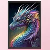 (US Local)Dragon-11CT Stamped Cross Stitch Kit(45x65cm)