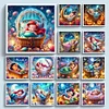 (Multi-Style)Disney Princess-11CT/18CT Stamped Cross Stitch 50*50cm/30*30cm
