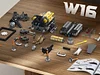  W16 Engine Building Kit - Build Your Own W16 Engine Toy, 16-Cylinder Petrol Car Engine Replica Model Building Kit for Kids/Teens 10+ Years (952 Pcs)