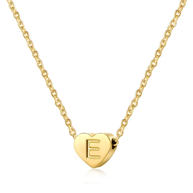 Engraved Love Letter Necklace