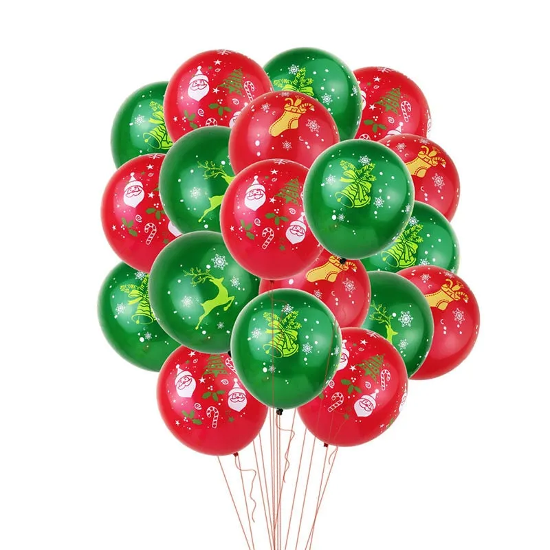 Christmas Decorations for Home Merry Christmas Balloons Banner Photo Booth Props 2022 Happy New Year Decorations Navidad 2020