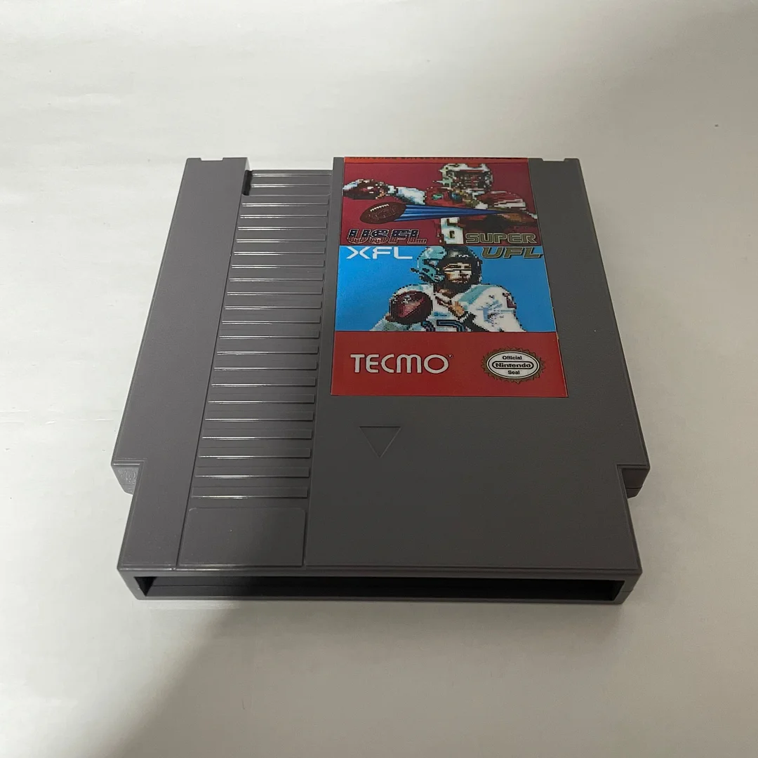 Tecmo Super USL NES For Nintendo Entertainment System Console - 8 Bit Game Cartridge