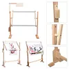 Adjustable Height Wooden Embroidery Stand Cross Stitch Embroidery Frame Holder