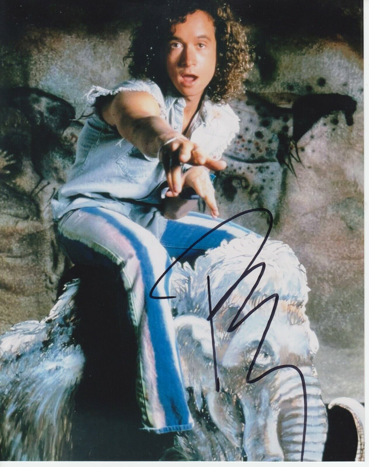 Pauly Shore (Encino Man) 8x10 Signed Photo Poster painting w/ COA Actor #4