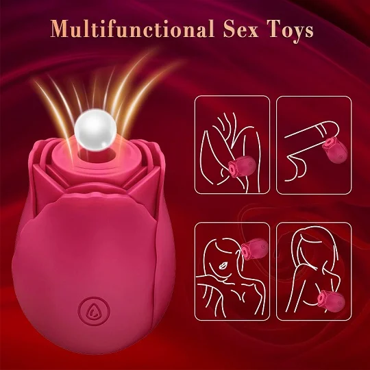 The Original Rose Toy 2026 New Model: Quiet Suction Clitoral Vibrator