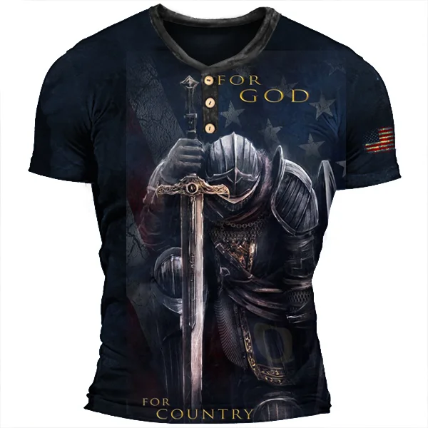 Templar For God Men's Outdoor Tactical T-Shirt