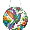(US Local)3pcs/set Hummingbird Diamond Painting Hanging Pendant Rhinestone Diamond Art Pendants