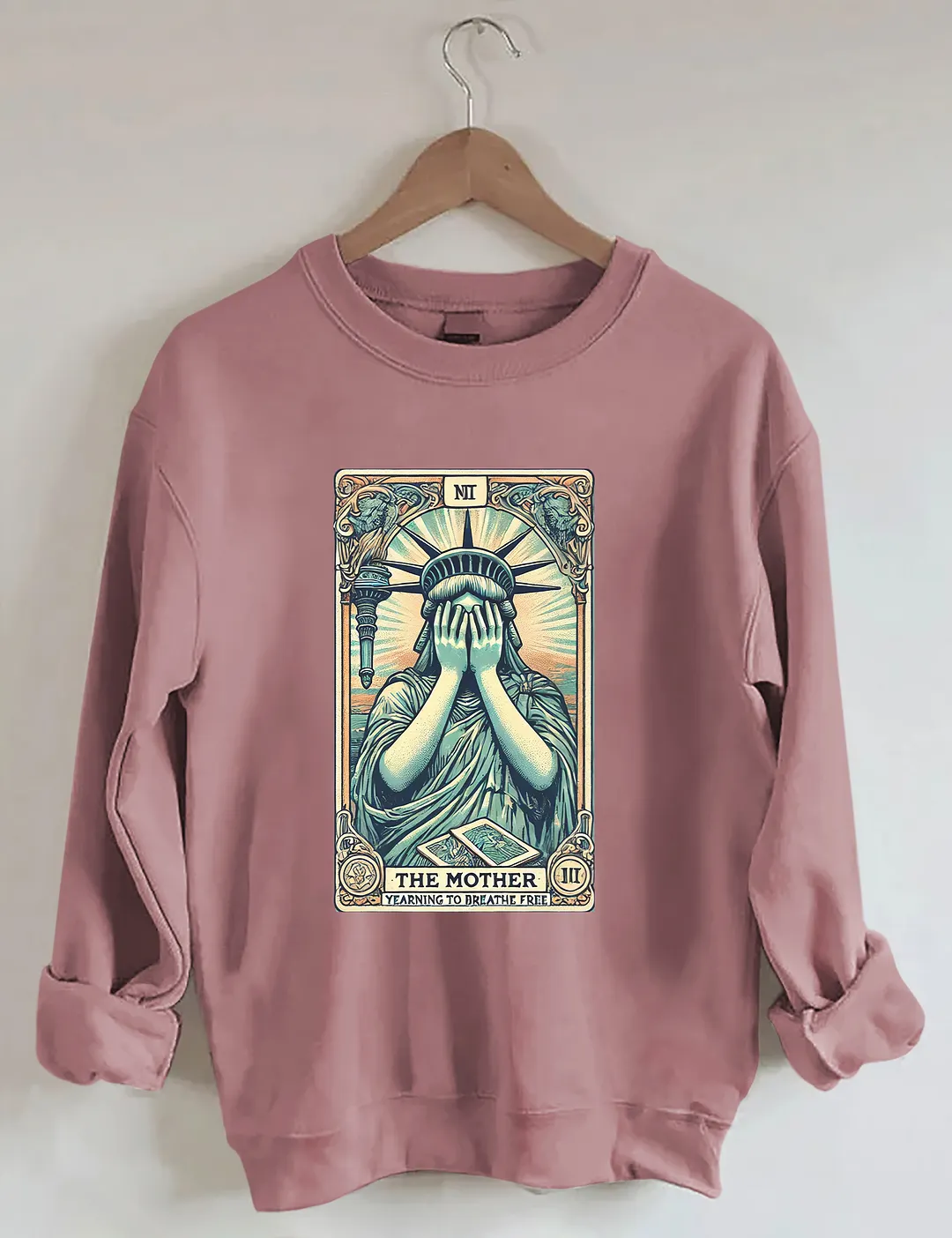 The Mother Crying Sculpture Sweatshirt