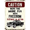 Warning - Vintage Metal Signs(12*16Inch) - Warning