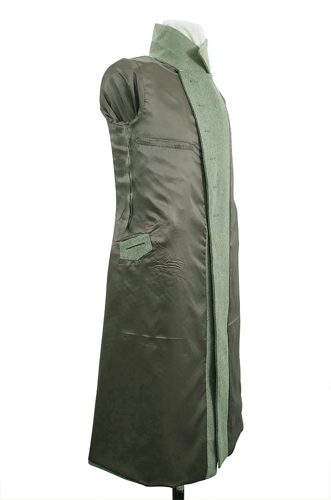   Kriegsmarine German M1940 Coastal Officer Fieldgrey Wool Greatcoat German-Uniform