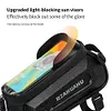 Bicycle Phone Front Frame Bag Waterproof Bike Phone Mount Pouch Bike Accessories