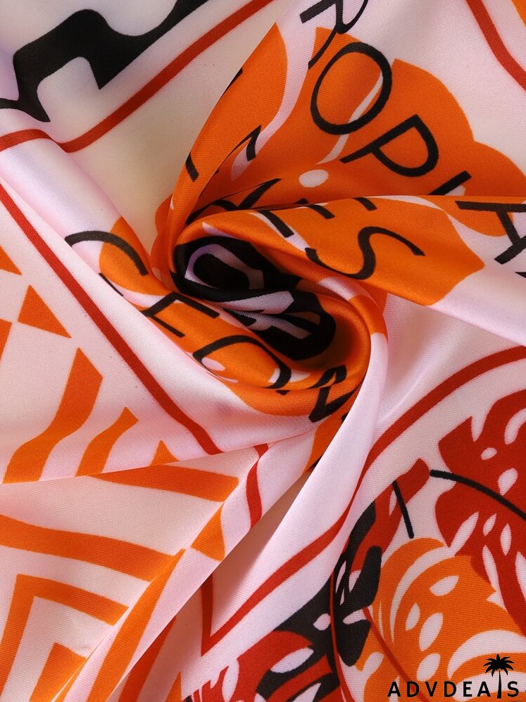 Geometric Print Bandana