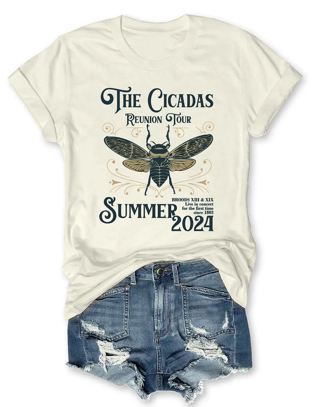 The Cicadas Reunion Tour Summer 2024 T-shirt