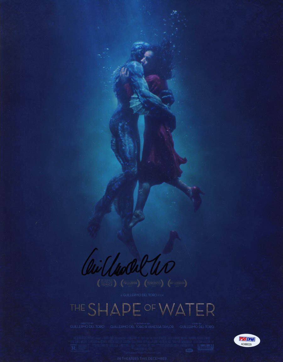 Guillermo del Toro SIGNED 11x14 Photo Poster painting The Shape of Water PSA/DNA AUTOGRAPHED