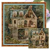 Dream House-14CT Stamped Cross Stitch 50*50cm/19.69*19.69in
