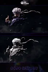 Satoru Gojo & Satoru Gojo Bust Statue - Jujutsu Kaisen Resin Statue - UNO Studio