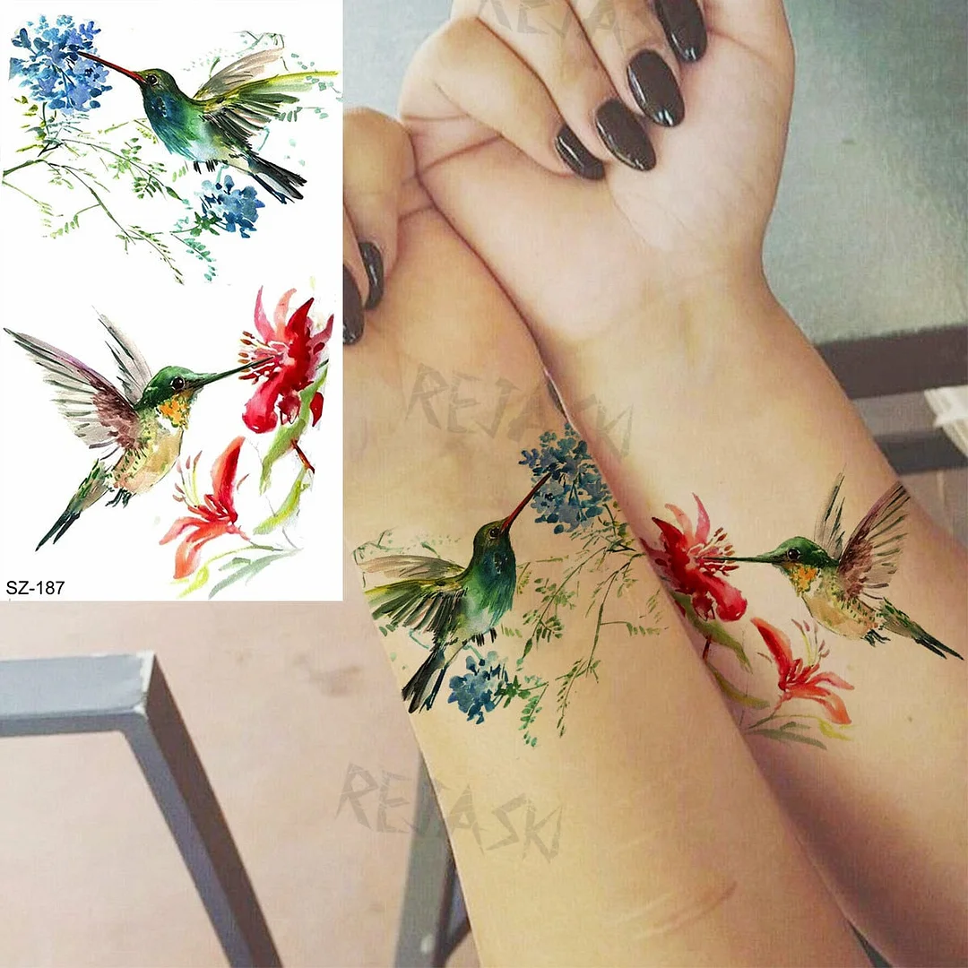 Black Little Dandelion Fashion Feet Temporary Tattoos For Women Adult Feather Spartan Realistic Fake Tattoo Body Art Tatoo Decal