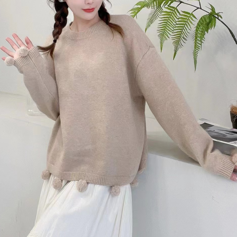 Chicfifth Sweater Women Winter Long Sleeve High Quality Autumn Vintage Top Knitted Cardigan