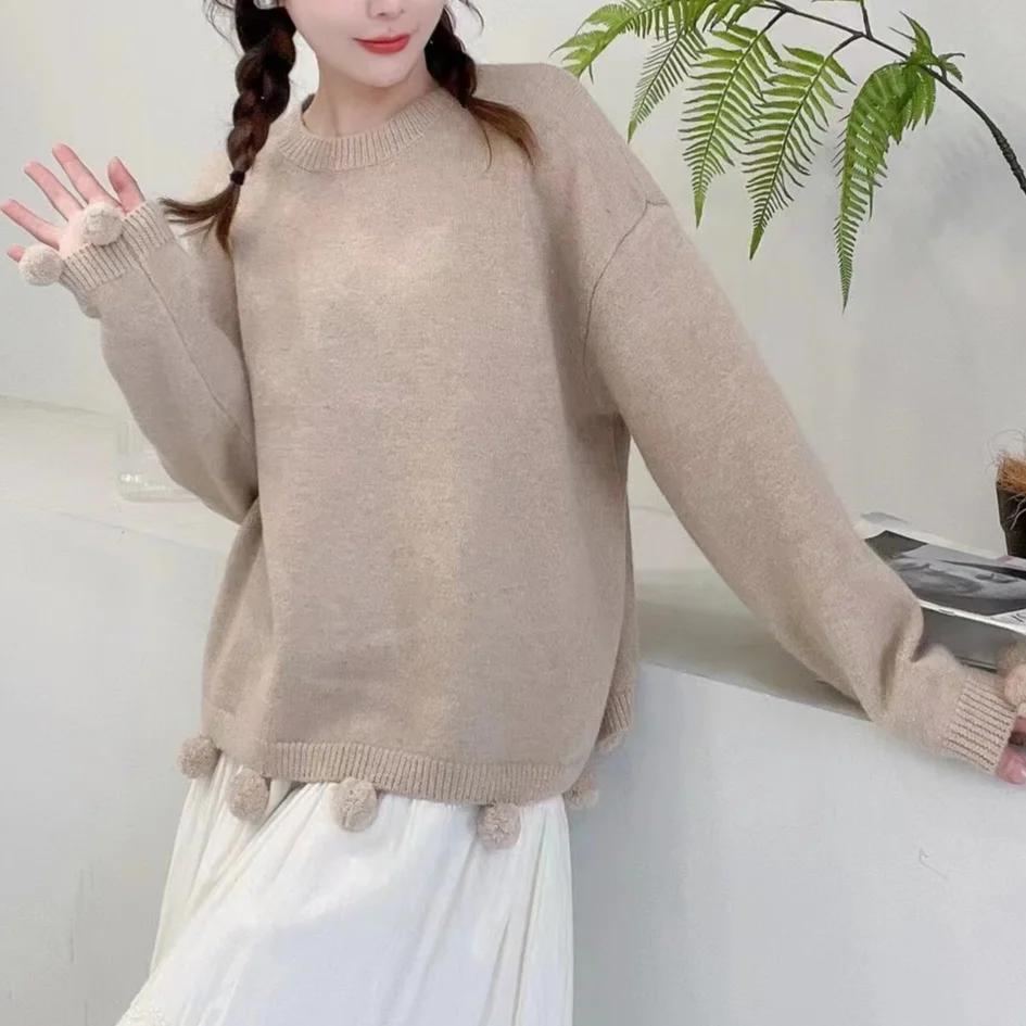 Chicfifth Sweater Women Winter Long Sleeve High Quality Autumn Vintage Top Knitted Cardigan