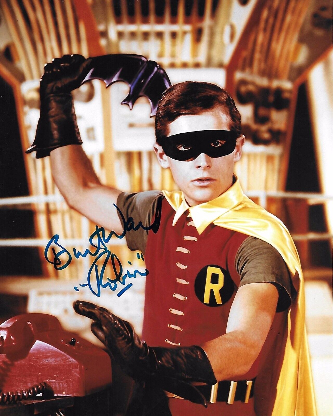 Burt Ward Signed 8X10 Photo Poster painting Batman & Robin RARE!!! #9