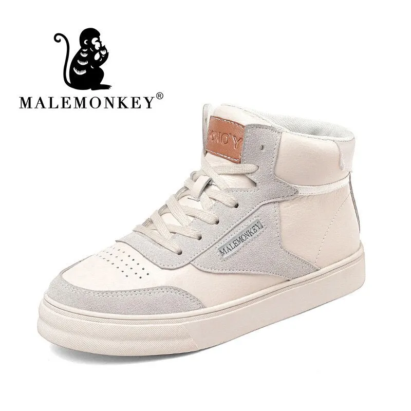Winter Women High Top Sneakers Short Plush 2021 Autumn Lace Up Casual Platform Shoes Comfortable Soft Non Slip Female Shoes
