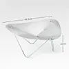 Camping Portable Burning Fire Rack Stainless Steel Bonfire Stove Detachable