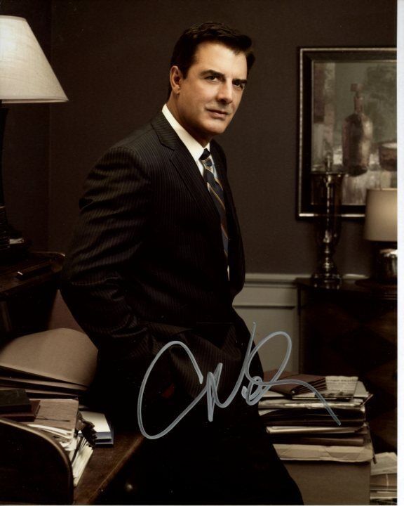 CHRIS NOTH Signed Autographed THE GOOD WIFE PETER FLORRICK Photo Poster painting