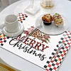 Christmas Diamond Painting Placemats DIY Diamond Dot Kits for Home Decor
