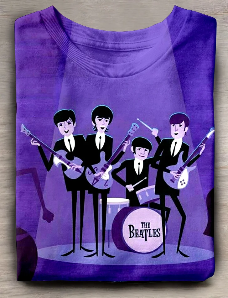 Teecade Teecade The Beatles T-shirt