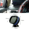 Shkalacar Car Digital Thermometer Clock, Car Digital Temperature Dashboard Clock, Car Dashboard Clock DC 12V Automobile Clock LED Lighted Auto Dual Temperature Gauge Voltmeter Voltage Tester