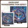 Diamond Painting -DIY Round Drill Iridescent Castle(40x40cm)