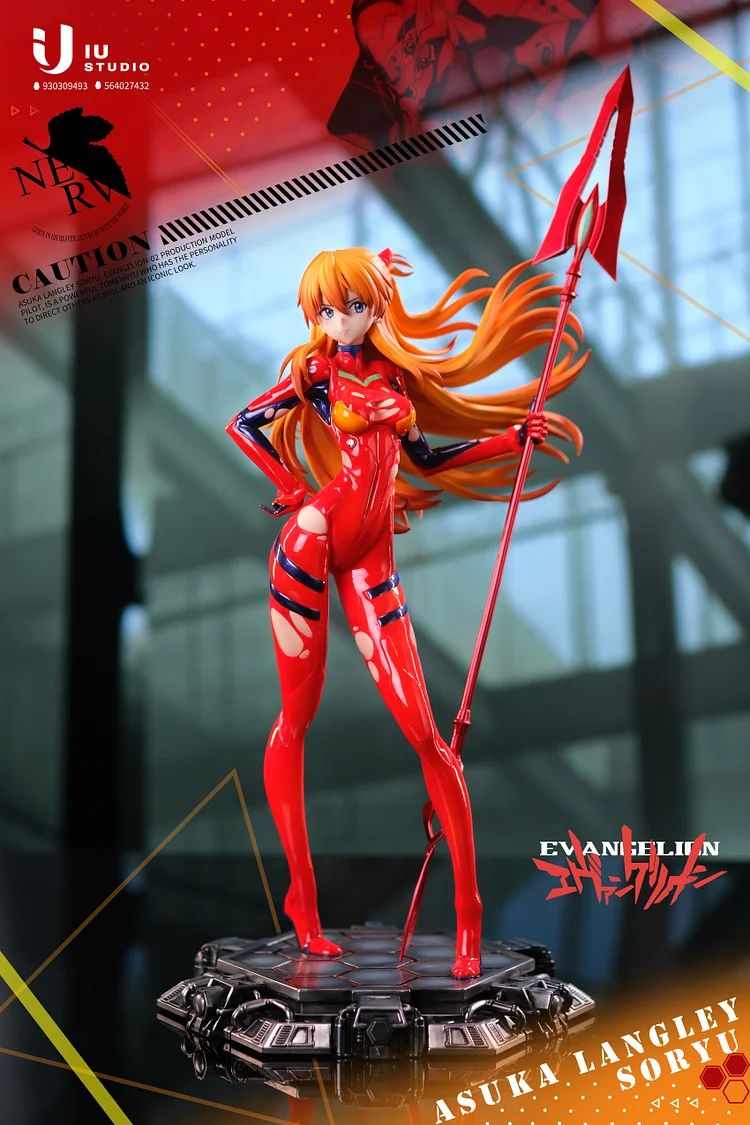 IU STUDIO - EVA - Asuka Langley Soryu with LED 1/6 Statue(GK) (Adult 8+)-