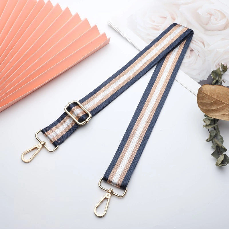 Polyester Stripe Bag Strap