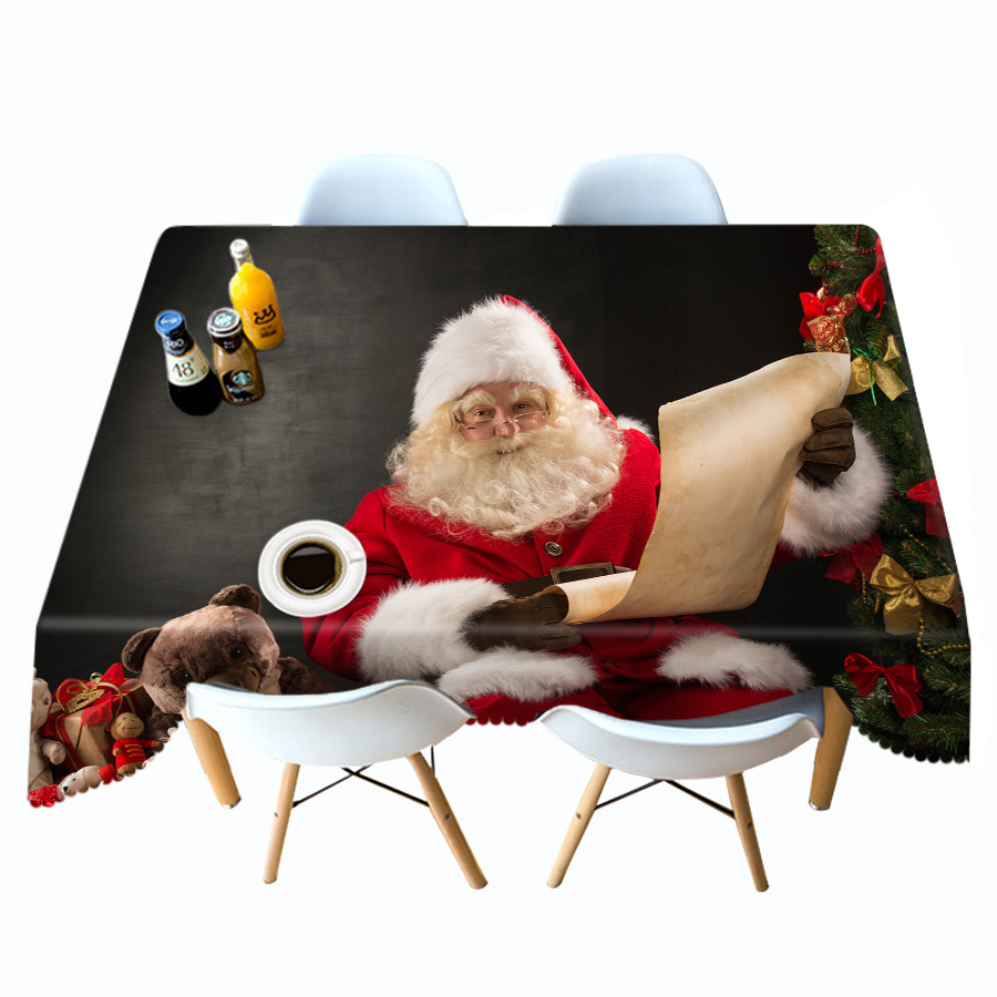 

Christmas - 3D Tablecloth, 140*140cm, 501 Original