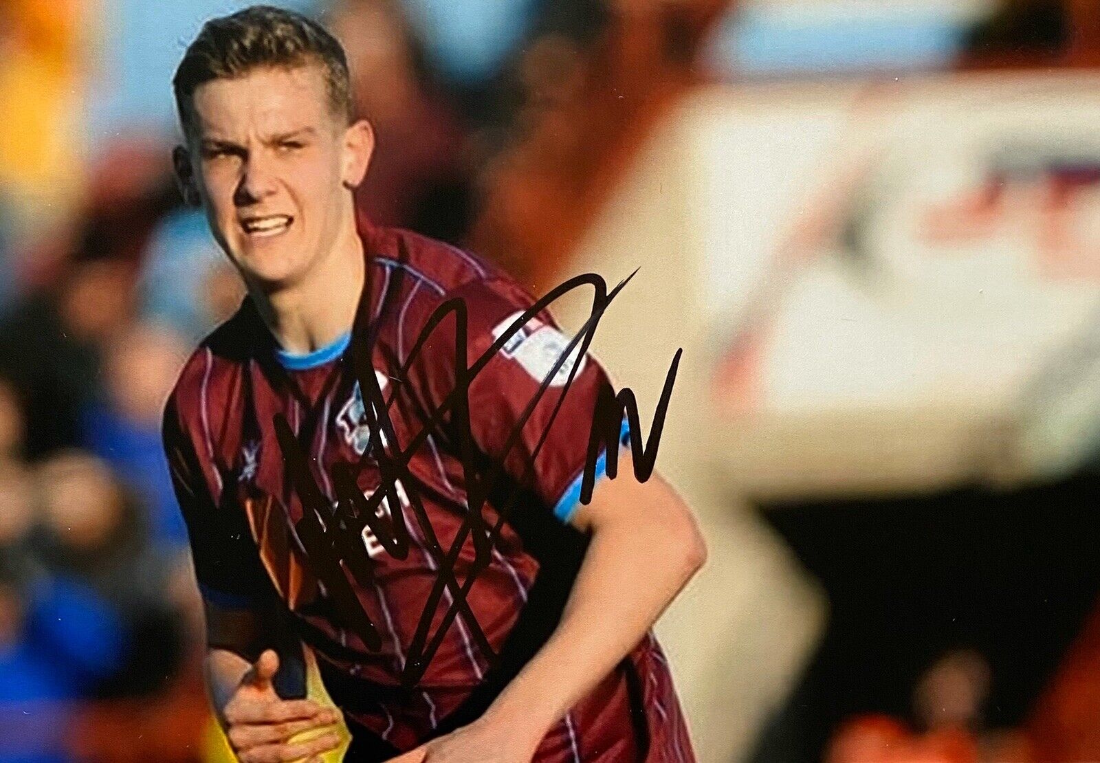 Ryan Yates Genuine Hand Signed 6X4 Photo Poster painting - Scunthorpe United 3