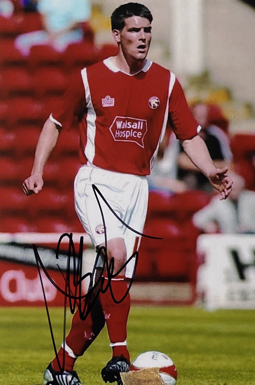 Mark Bradley Genuine Hand Signed Walsall 6X4 Photo Poster painting